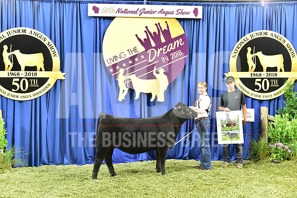 Bred Owned Class 1 1st Place exhibited by Ellie Sennett APP_3049